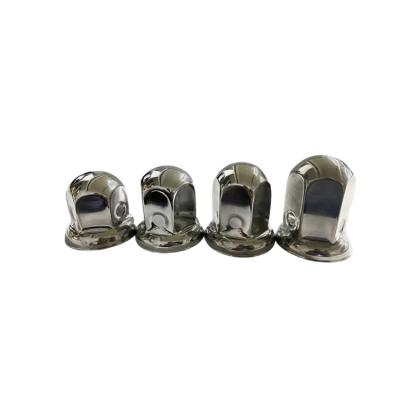 China Factory Wholesale T304 Stainless Steel Nuts Cover 33mm Stainless Steel T304 Wheel Parts For Truck for sale