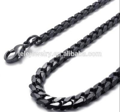 China New Stainless Steel Simple Design Factory Price Chain Italy Silver Color Men Chain for sale