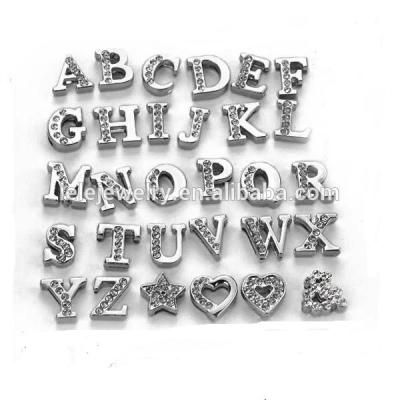 China Fashionable Wholesale Stainless Steel Alphabet Letter Charms for sale