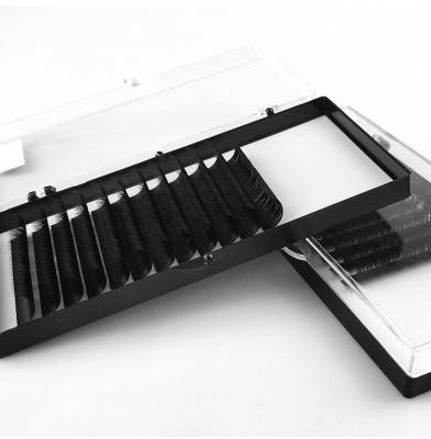 China Different lashes make up lashes extension supplier private label 0.03 0.05 0.07 custom individual eyelash extension mega volume lashes box trays for sale