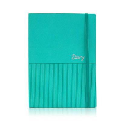 China A5 Hardcover Case Binding Recycled Eco Friendly Environmental PU Wholesale Custom Personalized Cartoon Soft Notebook for sale