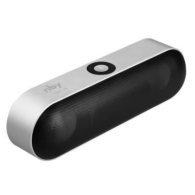 China NBY-18 mini pill shape stereo dj speaker wholesale rechargeable radio caixa de som portable bluetooth speaker for sale