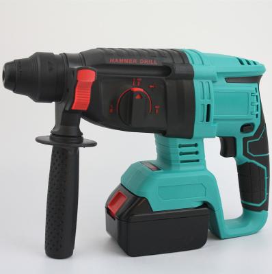 China Industry Rotary 18v Cordless Hammer Drill Machine With Lithum Battery for sale