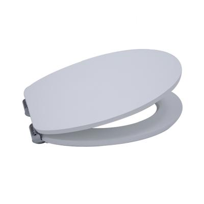 China China Design Sustainable High Gloss White Simple Round Clean Eco-friendly Bidet Toilet Seat Covers MDF for sale