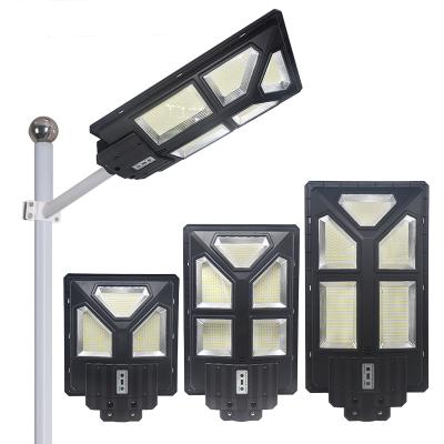 China Wholesale ABS Ip65 waterproof 100w 200w 300w all off ROAD in one LED solar street light for sale