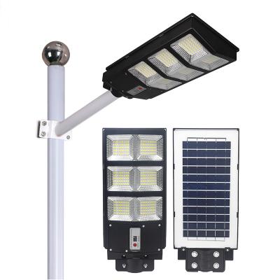 China ROUTE smart solar street light all in one street solar light 100w 200w 300w for sale