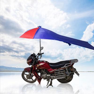 China Morden CHUVABAND Wholesale 2.2M Windproof Electrical Scooter Motorbike Bicycle Motorcycle Luxury Umbrella For Rain Sunshade Custom Logo for sale