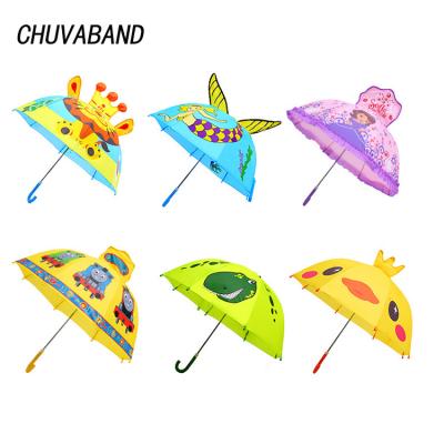 China Morden Luxury Promotional Custom Cartoon Cute 3D Duck Umbrella Rainproof Sun Rainy CHUVABAND Protective Sunshade Animals Yellow Umbrella for sale