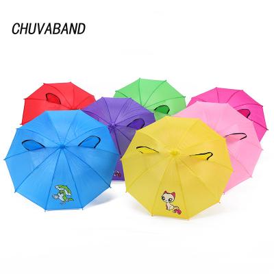 China Morden CHUVABAND Luxury Multicolor Baby Cover Unisex Parasol For Sun Rain Protection 3D UV Rays Cartoon Umbrella Child Outdoor Umbrella YS210029 for sale