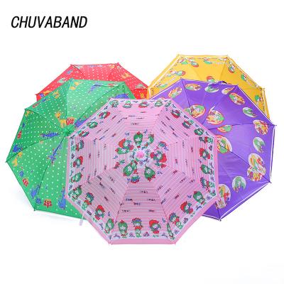 China CHUVABAND Casual 8 Ribs Long Handle Cartoon Printed Umbrellas Kids Rain Umbrella Sunscreen Umbrellas For Boy Girl QY210013 for sale