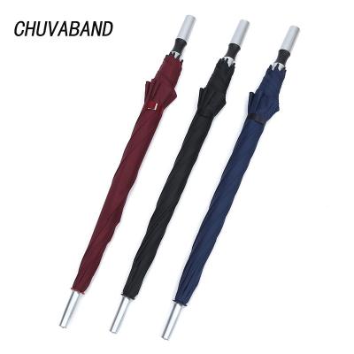 China CHUVABAND Large Casual Windproof Umbrella Strong Fiberglass Bones Golf Umbrella Waterproof Long Handle Business Men's Umbrella QY210011 for sale