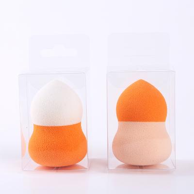 China Latex Wholesale 2 Color Private Label NR/SBR Makeup Puff Powder Sponge Puff for sale