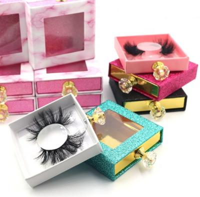 China Natural wholesale long private label lashes 3d 20mm full mink strip eyelash with lashes box packaging lash lift kit for sale