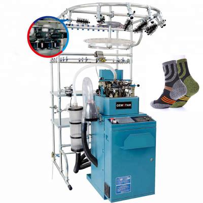 China Sock Knitting Mahcine 4.5inches Automatic Automated New Fashion Football Socks Knitting Machine for sale