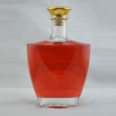 China High level sale china glass bottled beverage for brandy with competitive price from china for sale