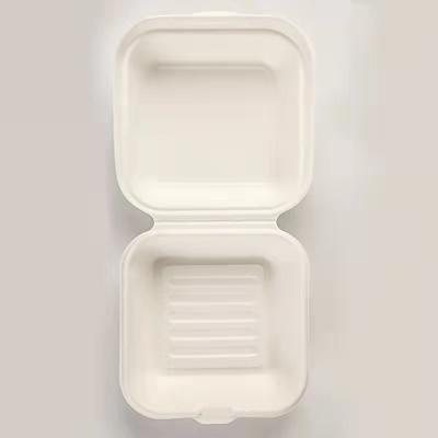 China Biodegradable Biodegradable Food Containers Take Away Disposable Food Packaging Lunch Box for sale