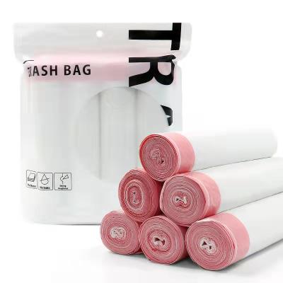 China Wholesale Disposable Biodegradable Multicolor Plastic Waste Bag PLA PBAT Waste Bag for sale