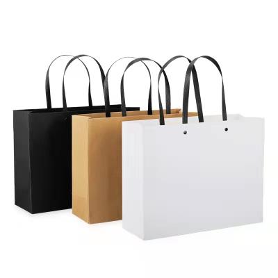 China Recyclable factory directly supply preferential fashionable brown paper packaging bag for sale