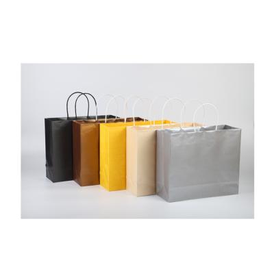 China Best Selling Handmade Jewelry Gift White Coated Paper Bags for sale