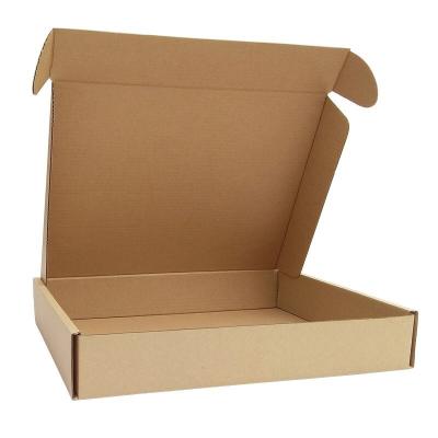 China Recyclable Brown Kraft Paper Folding Flute Paper Packaging Cardboard for sale