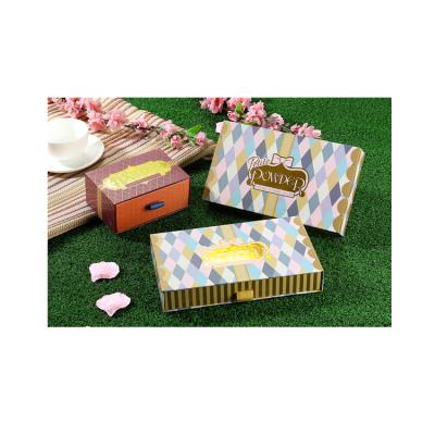 China Handmade Gift Storage Box Sliding Inner Drawer Style Paper Box With Outer Sleeve for sale