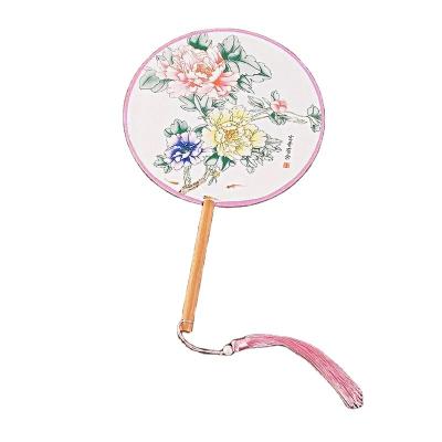 China Chinese Classical Chinese Style Round Handicrafts Dance Accessories Antique Chinese Style Fan Painting Fan Factory Wholesale for sale