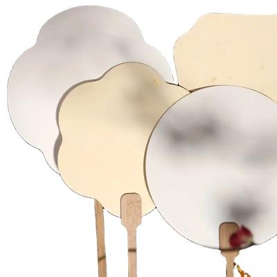 China Chinese Style Chinese Oriental Fan DIY Decorative Fan Kids Handwork Watercolor Bamboo Painting for Cut and Paste Factory Wholesale for sale