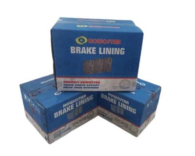 China Howo Truck Brake Lining Replacement Truck Spare Parts for sale