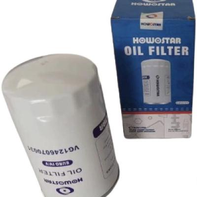 China VG1246070031 Oliefilters voor vrachtwagens D12.42EURO2/D12.42-40EURO4 Howo Oliefilter Te koop