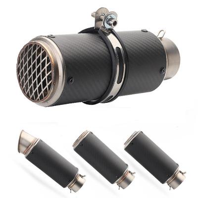 China Stainless Steel 51mm /60mm Motorcycle Pipe Exhaust Motorcycle Exhaust Muffler for sale