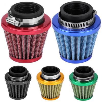 China Air Filter With Flange 38mm Air Cleaner Universal For Offroad Motorcycle Air Cleaner Cleaner for sale