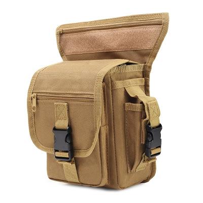 China Tactical Chest Fanny Pack Waterproof Tactical Waist Bag Drop Leg Bags Tool Fanny Shoulder Saddle Pack Camping Hiking Trekking Military for sale