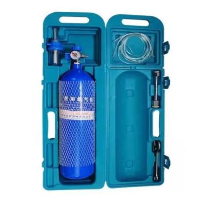 China Oxygen Argon Nitrogen CO2 Small Portable High Purity Seamless Steel Medical Oxygen Cylinder For First Aid Oxygen for sale