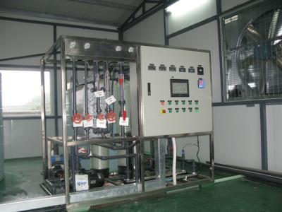 Chine Circuit d'eau ultrapure industriel, machine pure superbe de traitement de l'eau d'EDI à vendre