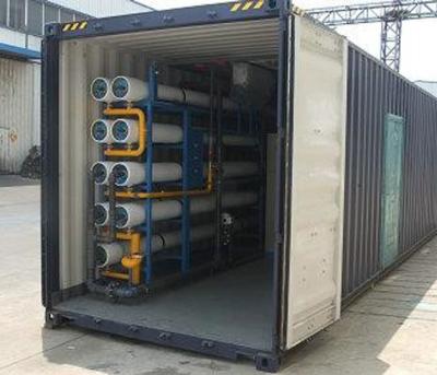 China As empresas móveis Containerized de Euqipment da unidade de sistemas do tratamento da água Containerised sistemas do tratamento da água à venda