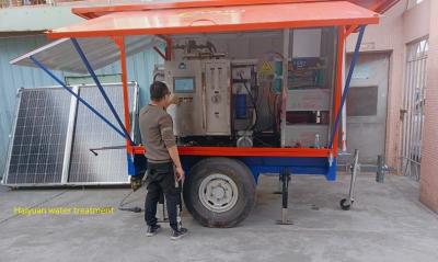 China Waterzuiveringstrailer mobiele waterzuiveringsinstallatie mobiele waterzuiveringssystemen Te koop