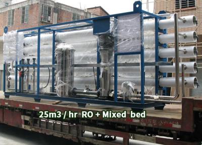 China 10000L/Hour Ion Exchange Water Purification Di Filter Feeding Raw Water for sale