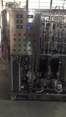 China Material Electrodeionization EDI Water Treatment System 1000L/Hour UPVC zu verkaufen