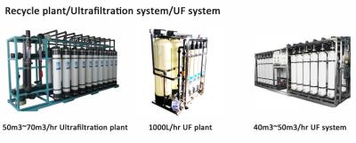 中国 99.99%限外濾過システム水処理、FRPフィルター2000年のlph rOの植物 販売のため