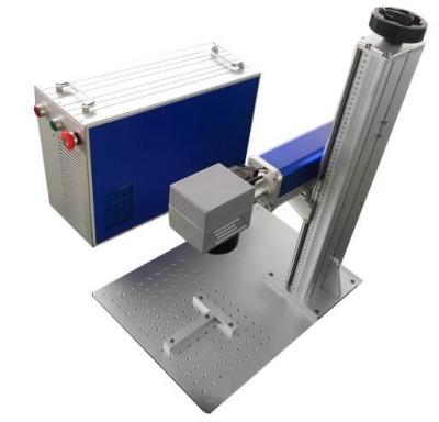 China Tischplatten-Faser-Laser-Markierungs-Maschine 20W 30W 50W 100W zu verkaufen