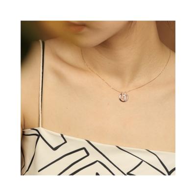 China FASHIONABLE Jewelry 18k Gold Wholesale Manufacturer Minimalist Necklace Pendant for sale