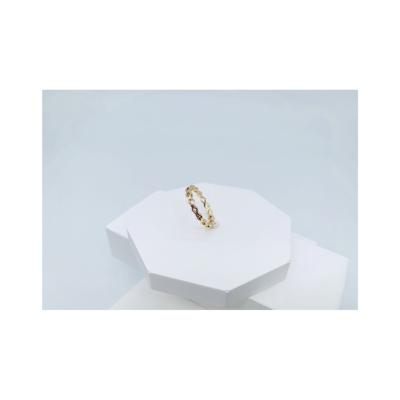 China TRENDY hot sale lower price customization ladies jewelry professional jewelry 14K gold bar ring for sale