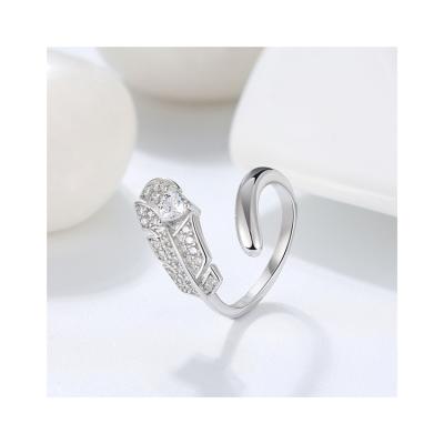 China Wholesale High Quality TRENDY True Fashion Exquisite Tiny Vintage Luxury Silver Ring for sale