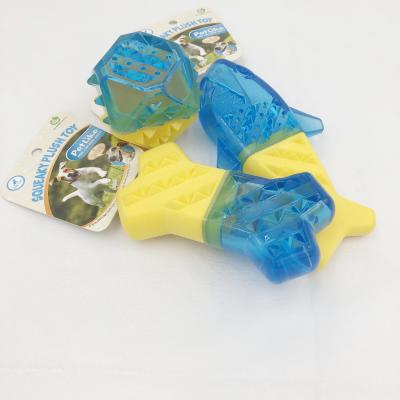 China 2020 New Design TPR Jelly Dog Chew Toys Sustainable Interactive Pet Toys for sale