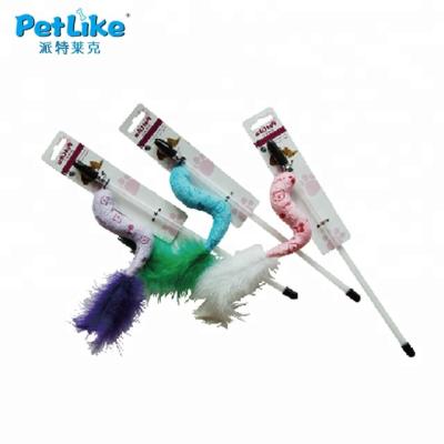 China Wholesale Viable Cat Fishing Rod Magic Wand from Cat Toys Eco-Friendly Cat Teaser for sale