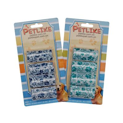 China Viable Wholesale Pet Cleaning Products High Quality Cheap Dog Waste Bag Refill Rolls for sale