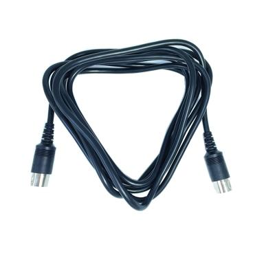 China Male DIN 5P DVD player cable, 5 core power cord, high power audio and video, signal transmission cable for sale