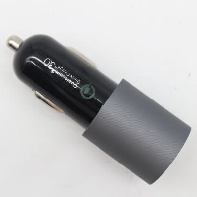 China Mobile Phone 2 Ports 2USB Car Charger Fast Charger 35W Fast Charge Aluminum Material High Quality OEM Supported for sale