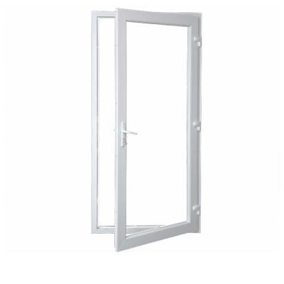 China Modern Cheap Polyethylene PVC Glass Sliding Door for sale