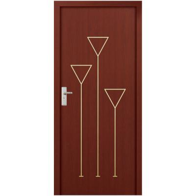 China China Manufacturer Cheap Price Modern Bedroom Wood Door Designs PVC Room Wood Door for sale